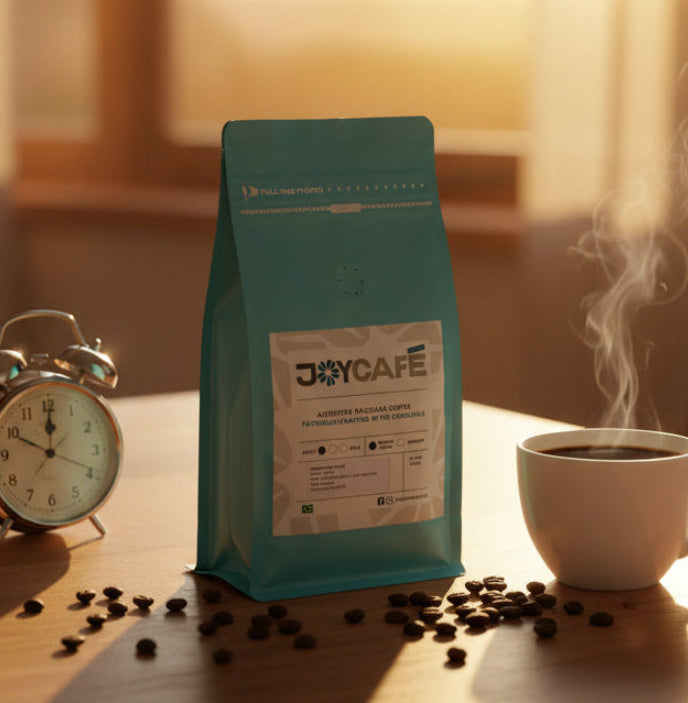 JoyCafé LIGHT ROAST - Brazilian Yellow Catuaí  - WHOLE BEANS 10.5oz / 300g